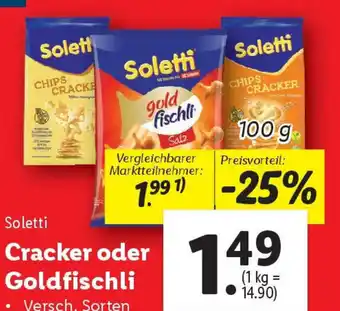 Lidl Cracker gold fischli Angebot