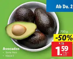 Lidl Avocados Angebot