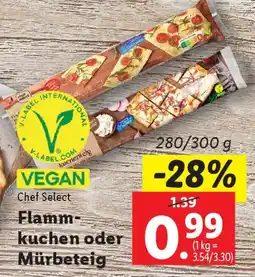 Lidl Flamm- kuchen oder Mürbeteig Angebot