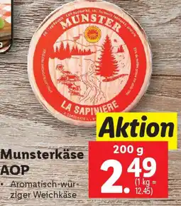 Lidl Munsterkäse AOP Angebot