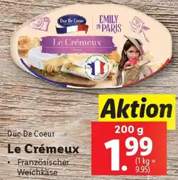 Lidl Le Crémeux Angebot