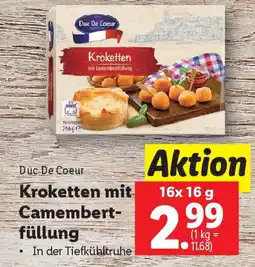 Lidl Kroketten Camembert- füllung Angebot