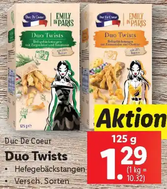 Lidl Duo Twists Angebot