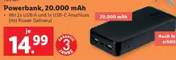 Lidl Powerbank, 20.000 mAh Angebot