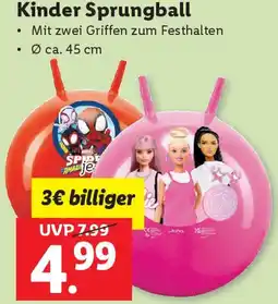 Lidl Kinder Sprungball Angebot