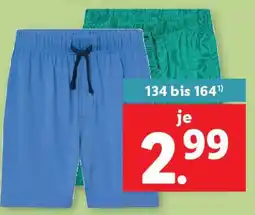 Lidl Kinder Shorts Angebot