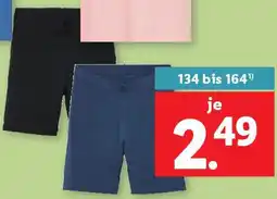 Lidl Kinder T-Shirt/Radler-Leggings Angebot