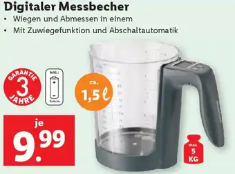 Lidl Digitaler Messbecher Angebot