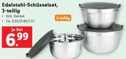 Lidl Edelstahl-Schüsselset, Angebot