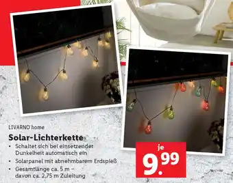 Lidl Solar-Lichterkette Angebot