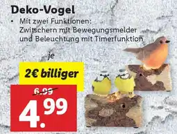 Lidl Deko-Vogel Angebot