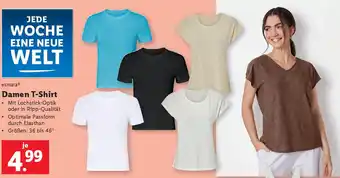 Lidl Damen T-Shirt Angebot