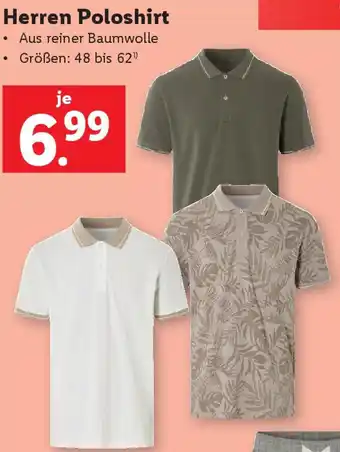 Lidl Herren Poloshirt Angebot