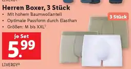 Lidl Herren Boxer, 3 Stück Angebot