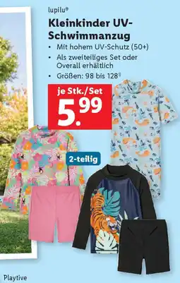 Lidl Kleinkinder UV- Schwimmanzug Angebot