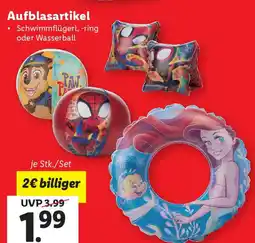 Lidl Aufblasartikel Aufblasartikel Schwimmflügerl Angebot