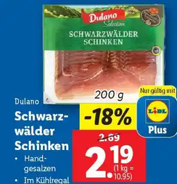 Lidl Schinken wälder Schinken Angebot