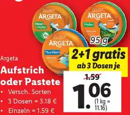 Lidl Aufstrich oder Pastete Angebot