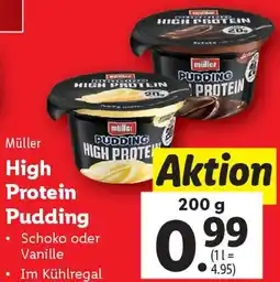 Lidl High pri protein pudding Angebot