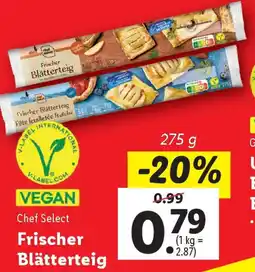 Lidl Frischer Blätterteig Angebot