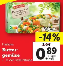 Lidl Butter- gemüse Angebot