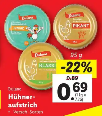 Lidl Huhneraufstrich Angebot