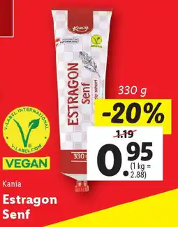 Lidl Estragon Senf Angebot