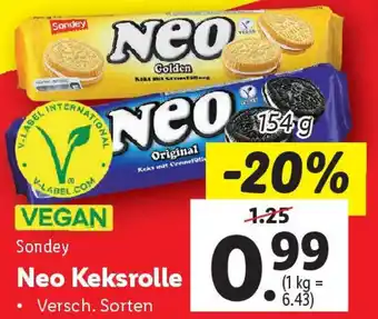 Lidl Neo Keksrolle Angebot