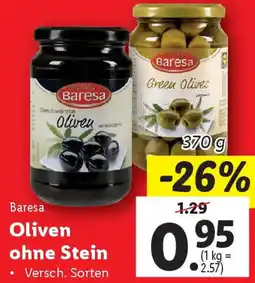 Lidl Oliven ohne Stein Angebot