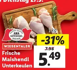 Lidl Frische Maishendl Unterkeulen Angebot