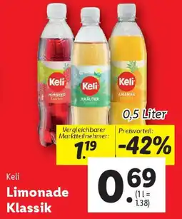 Lidl Limonade Klassik Angebot