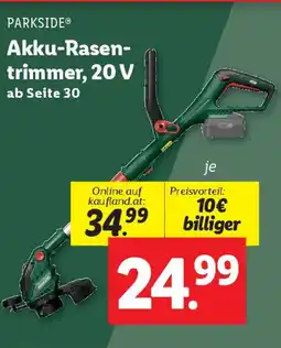 Lidl Akku-Rasen-trimmer, 20 V Angebot