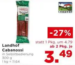 Unimarkt Landhof Cabanossi Angebot