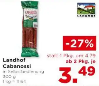 Unimarkt Landhof Cabanossi Angebot