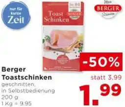 Unimarkt Berger Toastschinken Angebot