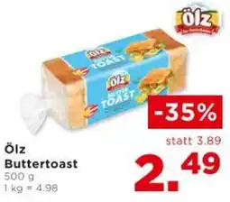 Unimarkt Ölz Buttertoast Angebot