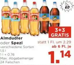 Unimarkt Almdudler oder Spezi Angebot