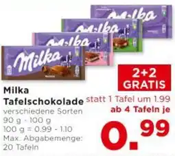 Unimarkt Milka Tafelschokolade Angebot