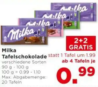 Unimarkt Milka Tafelschokolade Angebot