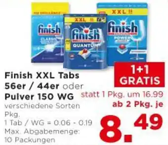 Unimarkt Finish xxl tabs Angebot