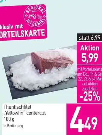 Sutterlüty Thunfischfilet Angebot