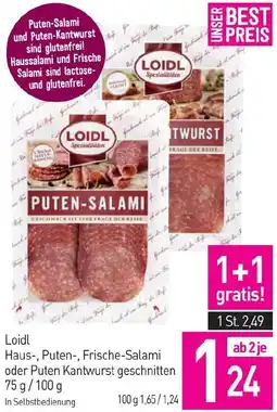 Sutterlüty Haus-, Puten-, Frische-Salami Angebot