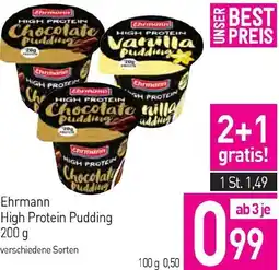 Sutterlüty Ehrmann high protein chocolaty pudding Angebot