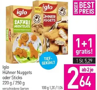 Sutterlüty iglo Hühner Nuggets Angebot