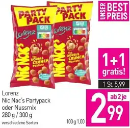 Sutterlüty Lorenz Nic Nac's Partypack Angebot