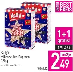 Sutterlüty Kelly's Mikrowellen Popcorn Angebot