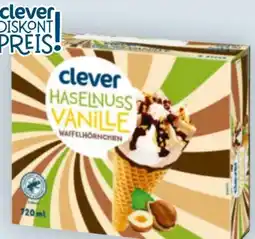 Billa Clever Waffelhörnchen Angebot