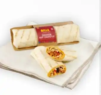 Billa Billa immer gut Burrito Tex-Mex Chicken Hot Chipotle Angebot