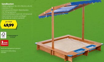 Hofer Sandkasten Angebot