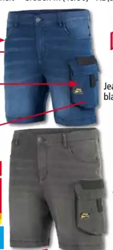 Norma Toptex Pro Herren Arbeits-Jogg-Jeans-Bermuda Angebot